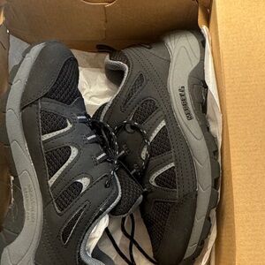 Merrell boy’s Charcoal and Black Athletic Shoes